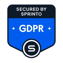 GDPR — Secured by Sprinto