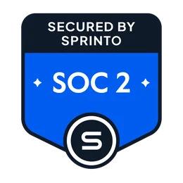SOC 2 — Secured by Sprinto